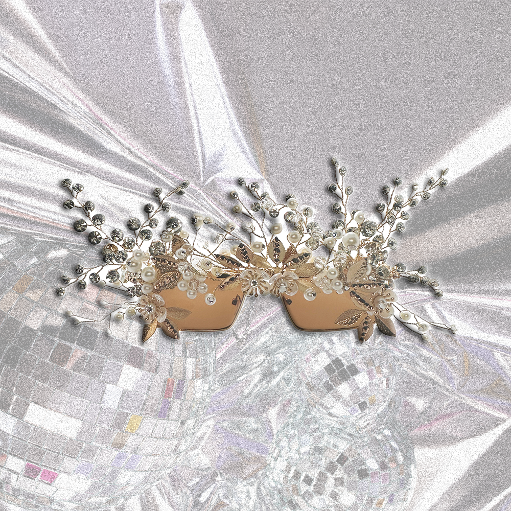The ENCHANTED MEADOW Embellished Sunglasses