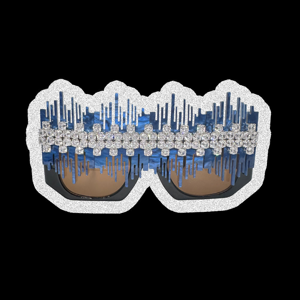 The BLUECITY Embellished Sunglasses