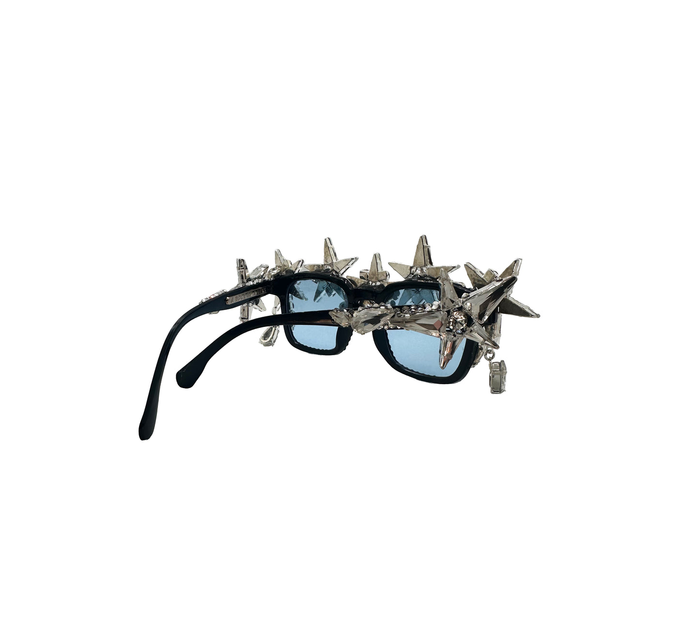The YELLOW COSMOS Embellished Sunglasses