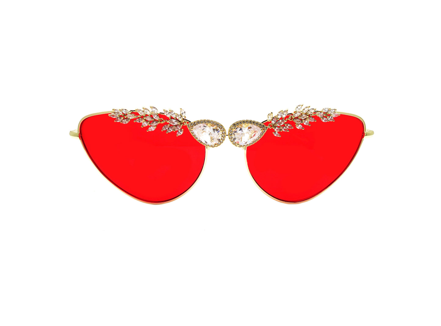 The FIRE BIRD Embellished Sunglasses