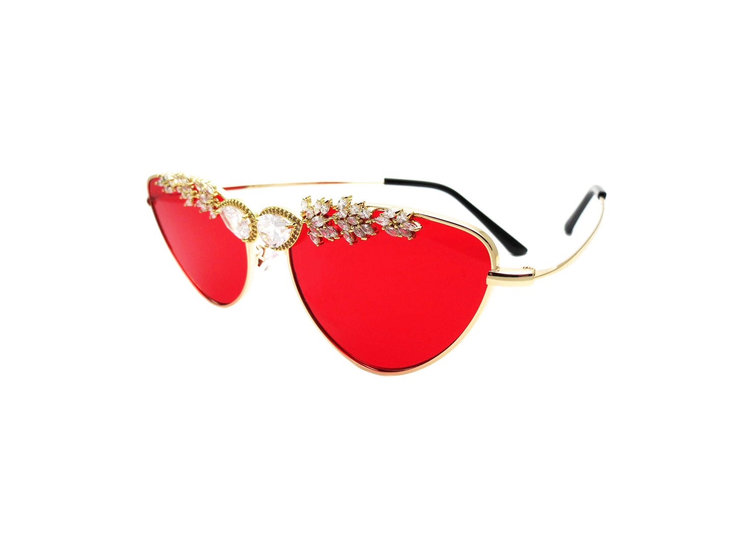 The FIRE BIRD Embellished Sunglasses