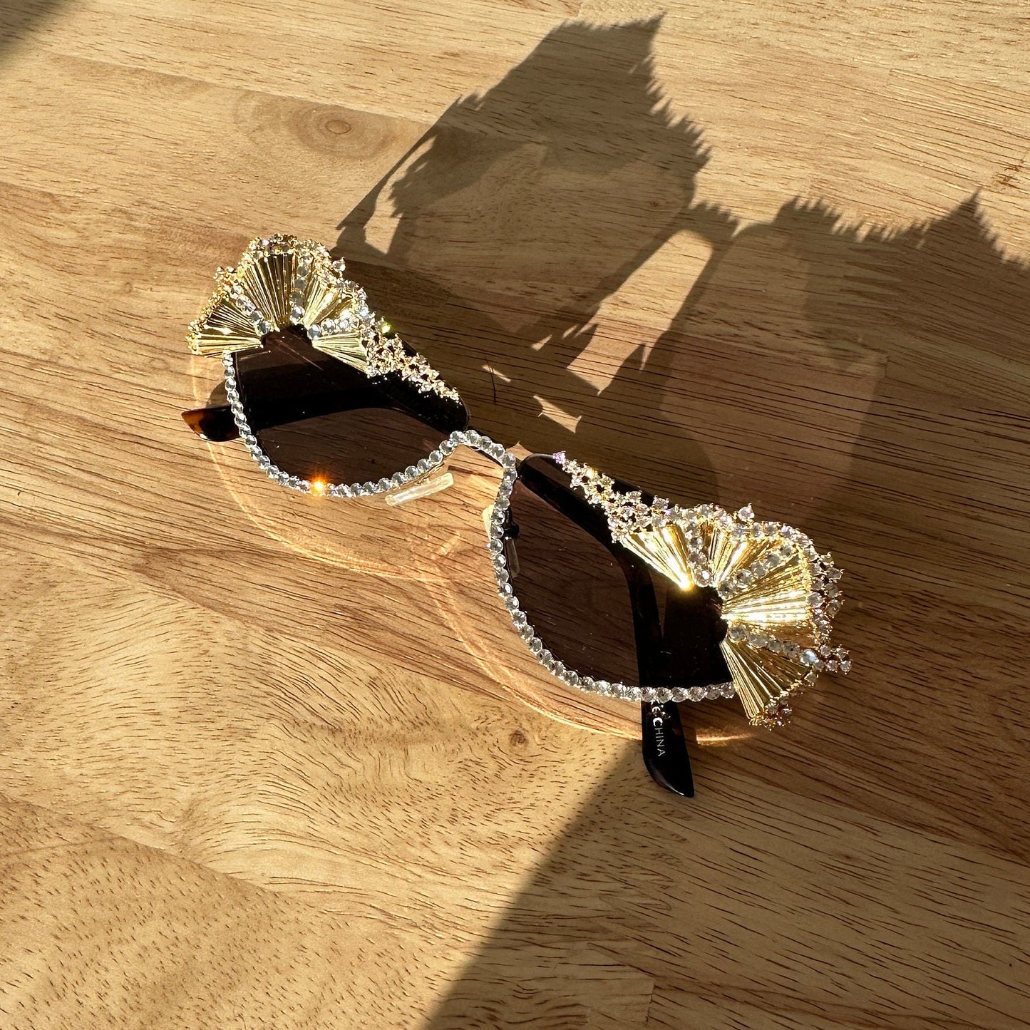 The MINK Embellished Sunglasses