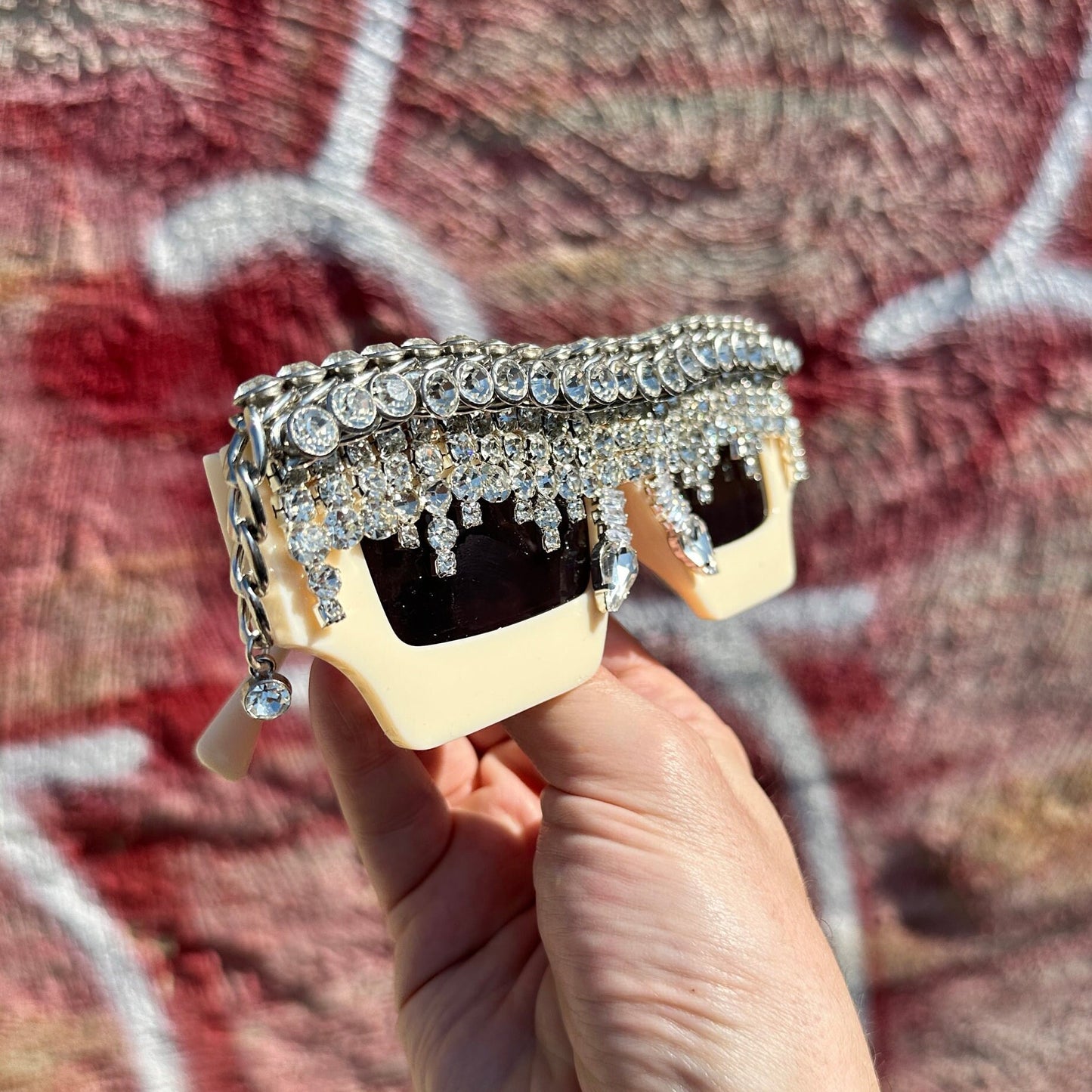 The NEW YORK Embellished Sunglasses