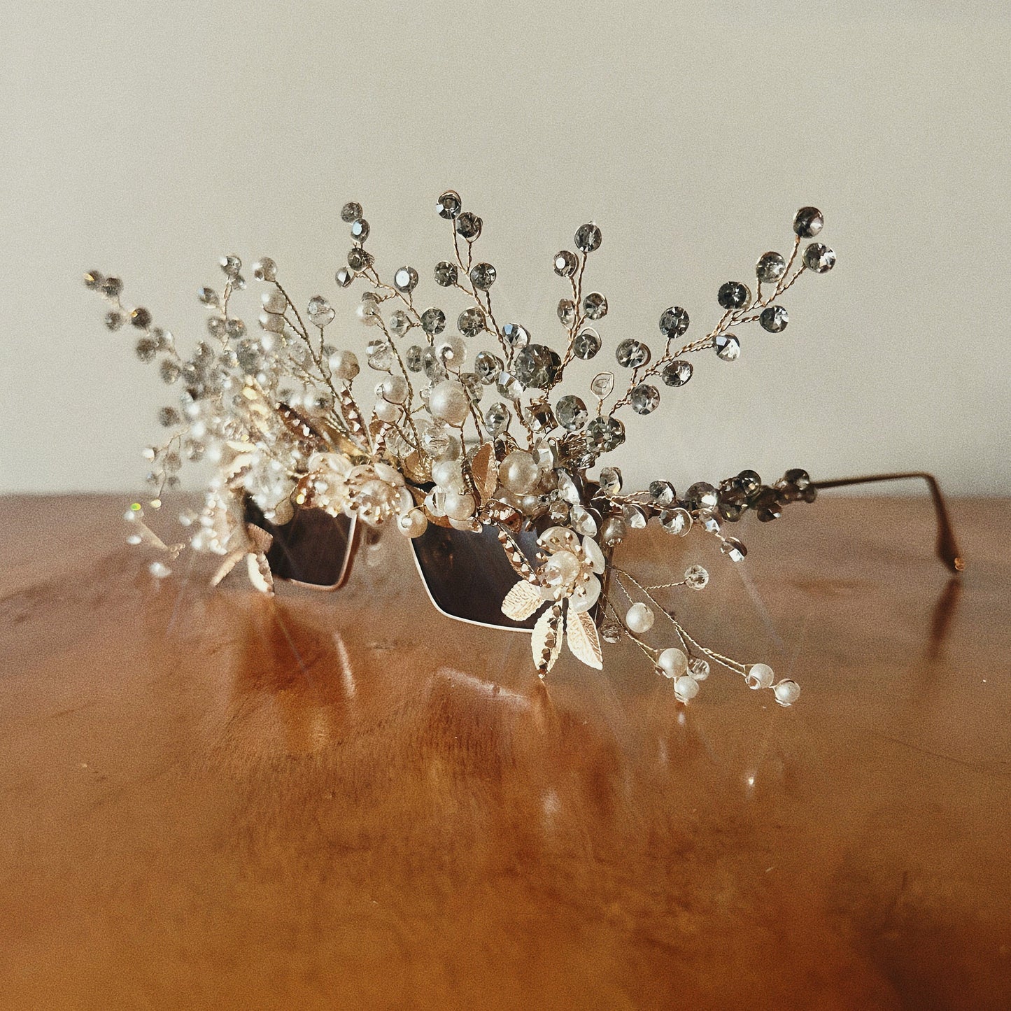 The ENCHANTED MEADOW Embellished Sunglasses