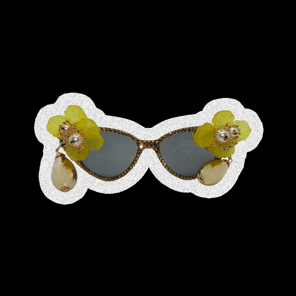 The NORTH MELBOURNE Embellished Sunglasses