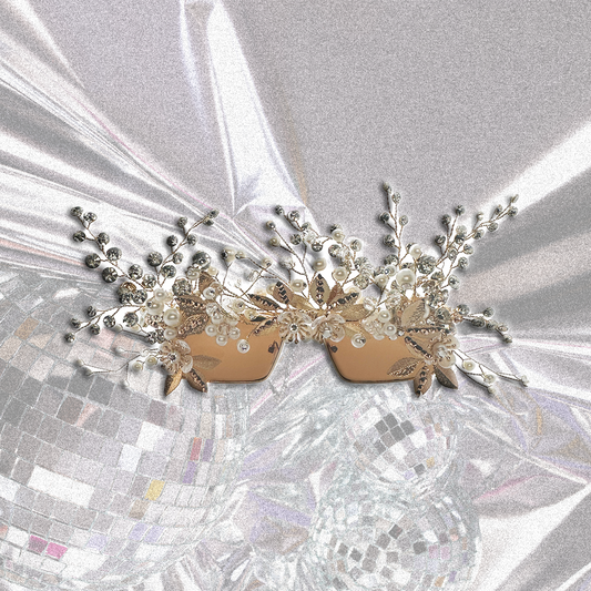 The ENCHANTED MEADOW Embellished Sunglasses