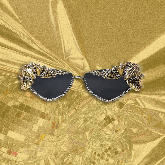 The MINK Embellished Sunglasses