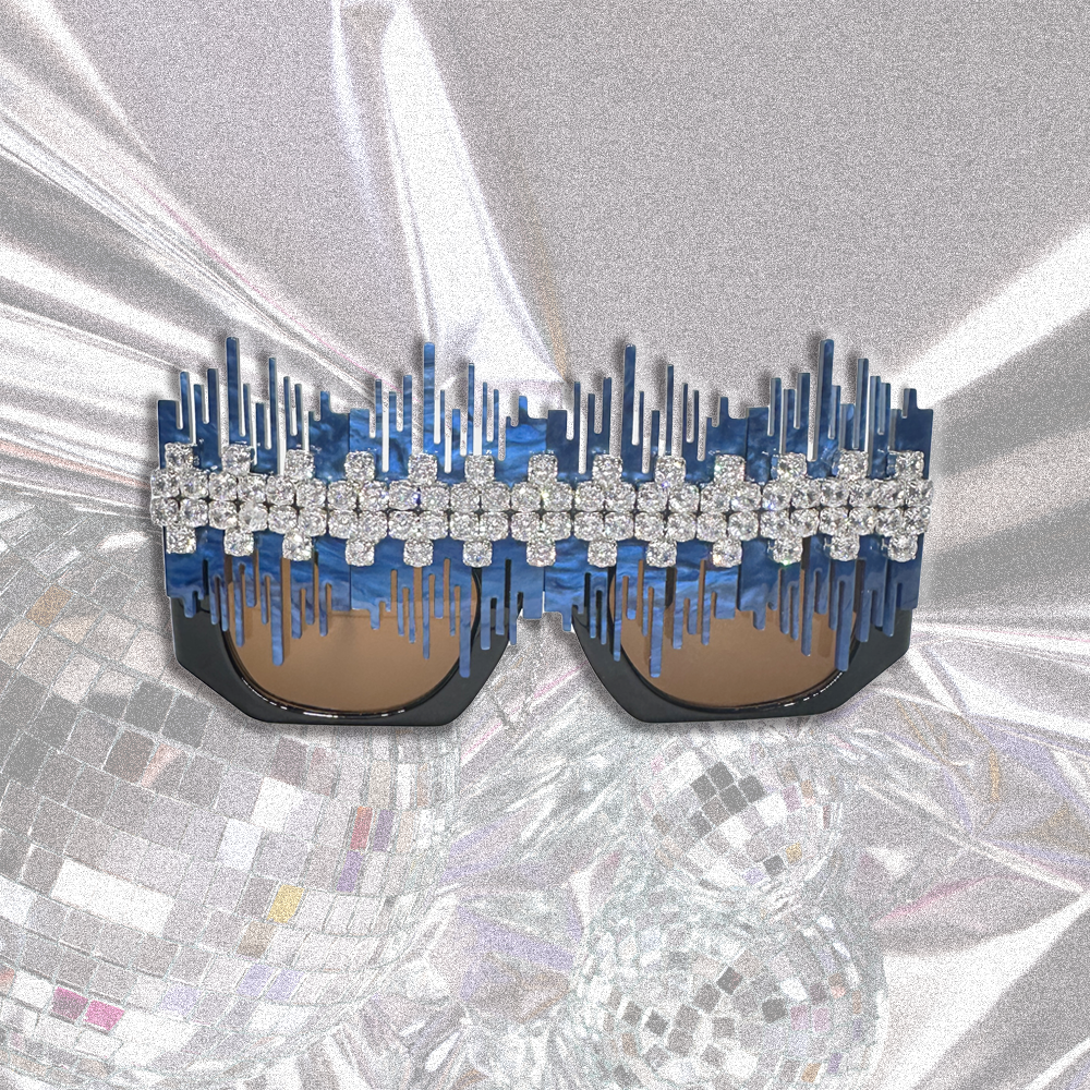 The BLUECITY Embellished Sunglasses