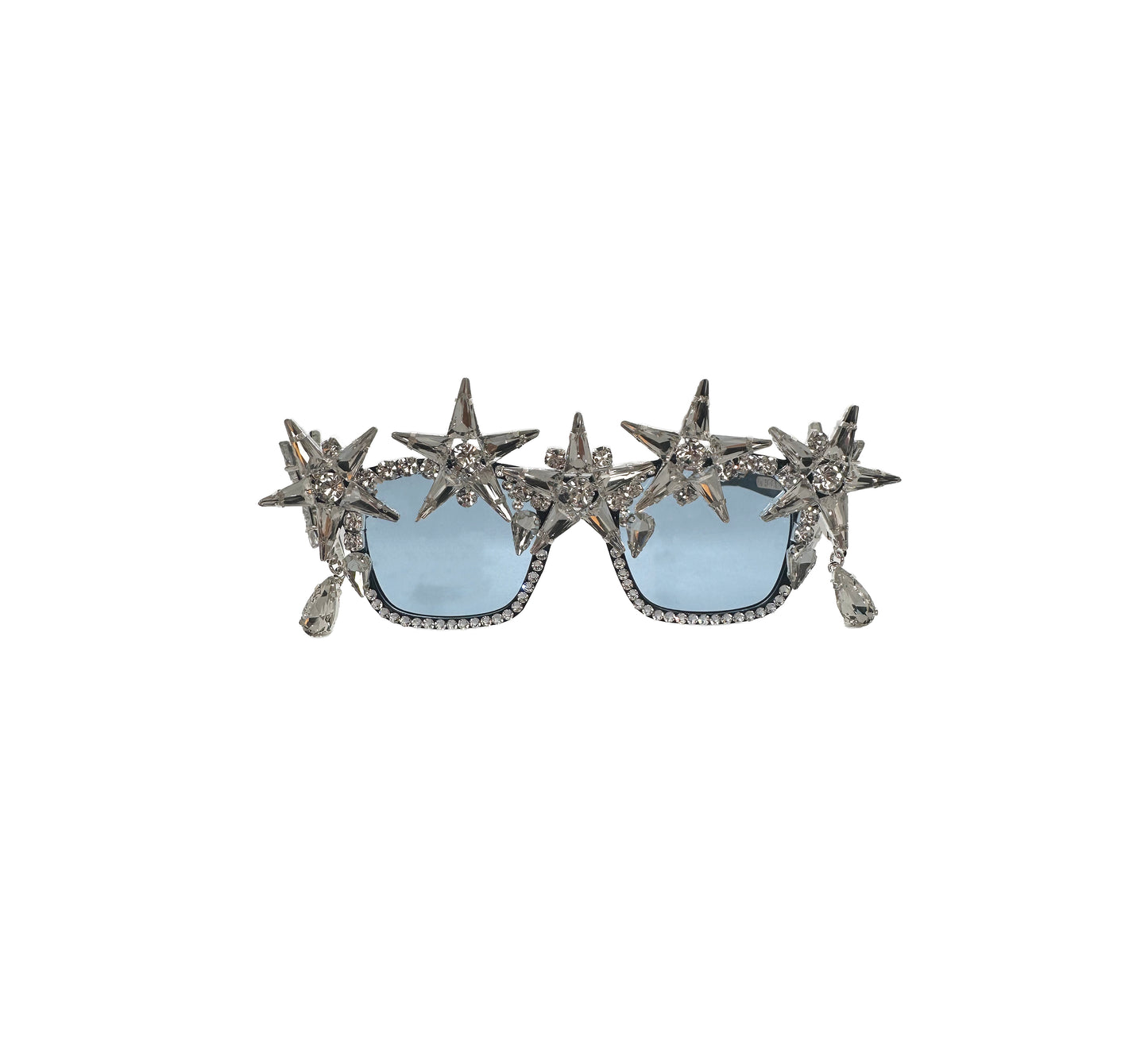 The YELLOW COSMOS Embellished Sunglasses