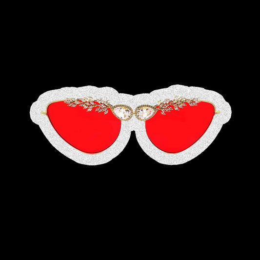 The FIRE BIRD Embellished Sunglasses