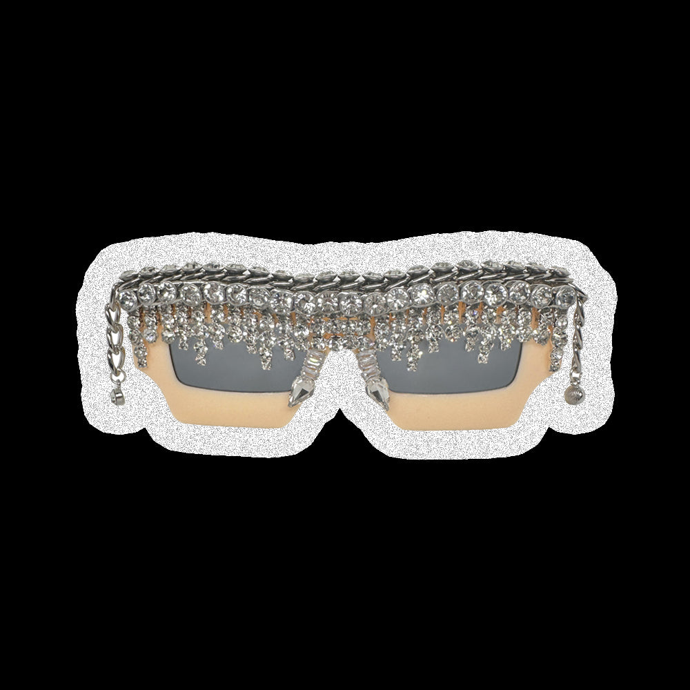 The NEW YORK Embellished Sunglasses