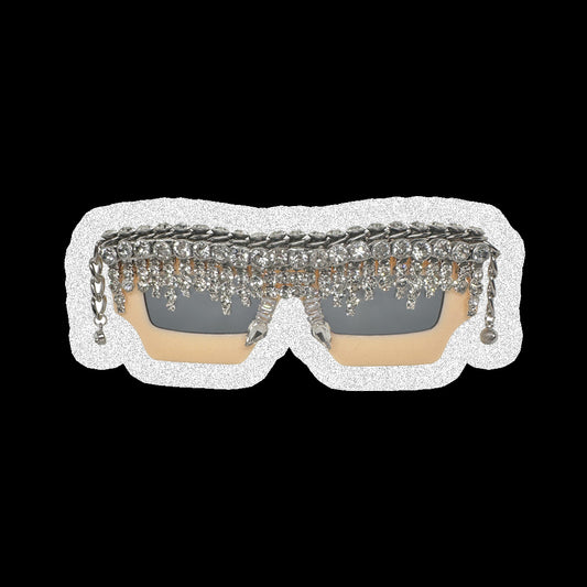 The NEW YORK Embellished Sunglasses